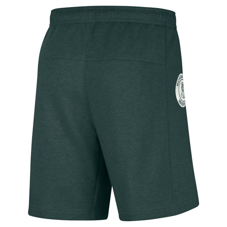 Shop Nike Green Michigan State Spartans Logo Shorts