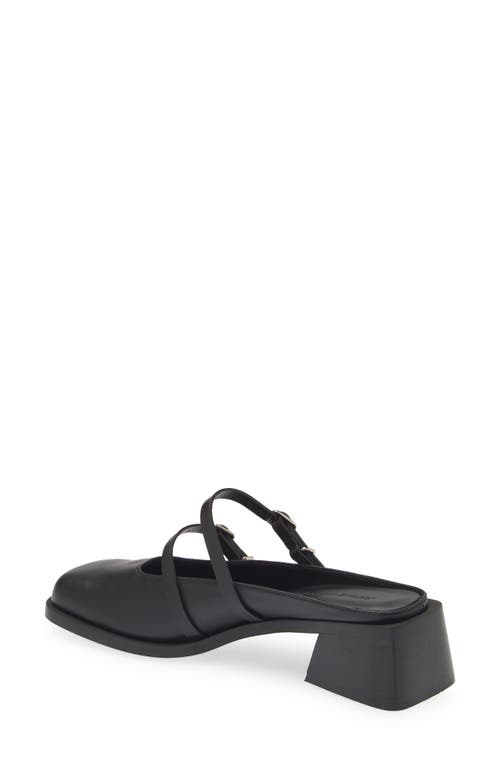 Justine Clenquet Black Andie Mules In Black