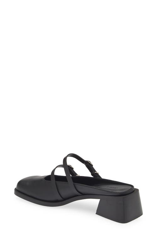 Shop Justine Clenquet Andie Mary Jane Mule In Black