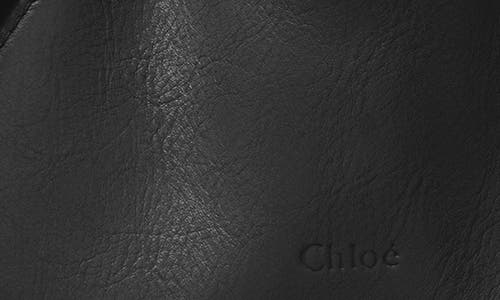 Chloé Paraty 24 Leather Shoulder Bag In Black