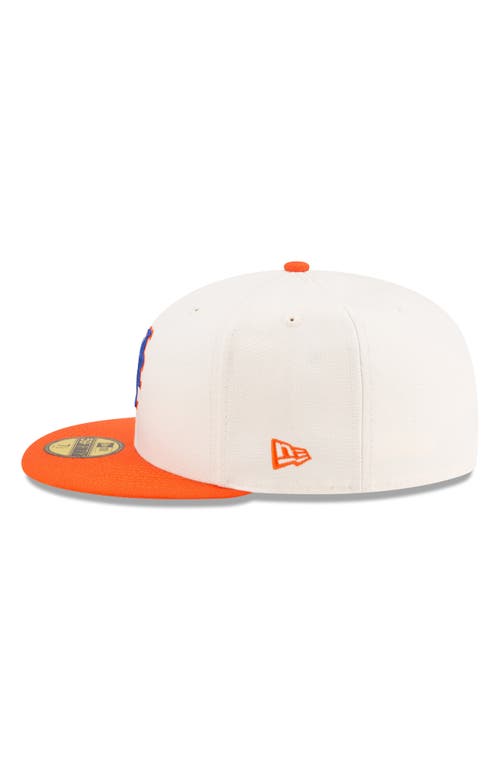 Shop New Era X Diet Starts Monday X Diet Starts Monday New York Mets Fitted Twill Baseball Cap In Beige