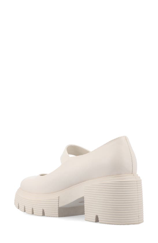 JOURNEE COLLECTION JOURNEE COLLECTION ZARYNN MARY JANE PLATFORM PUMP