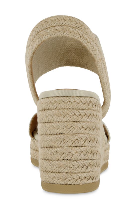 Mia Britinni Espadrille Wedge Sandal In Natural