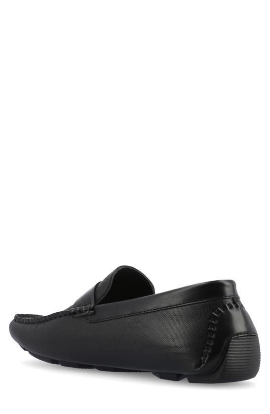 Vance Co. Isaiah Driving Loafer In Black