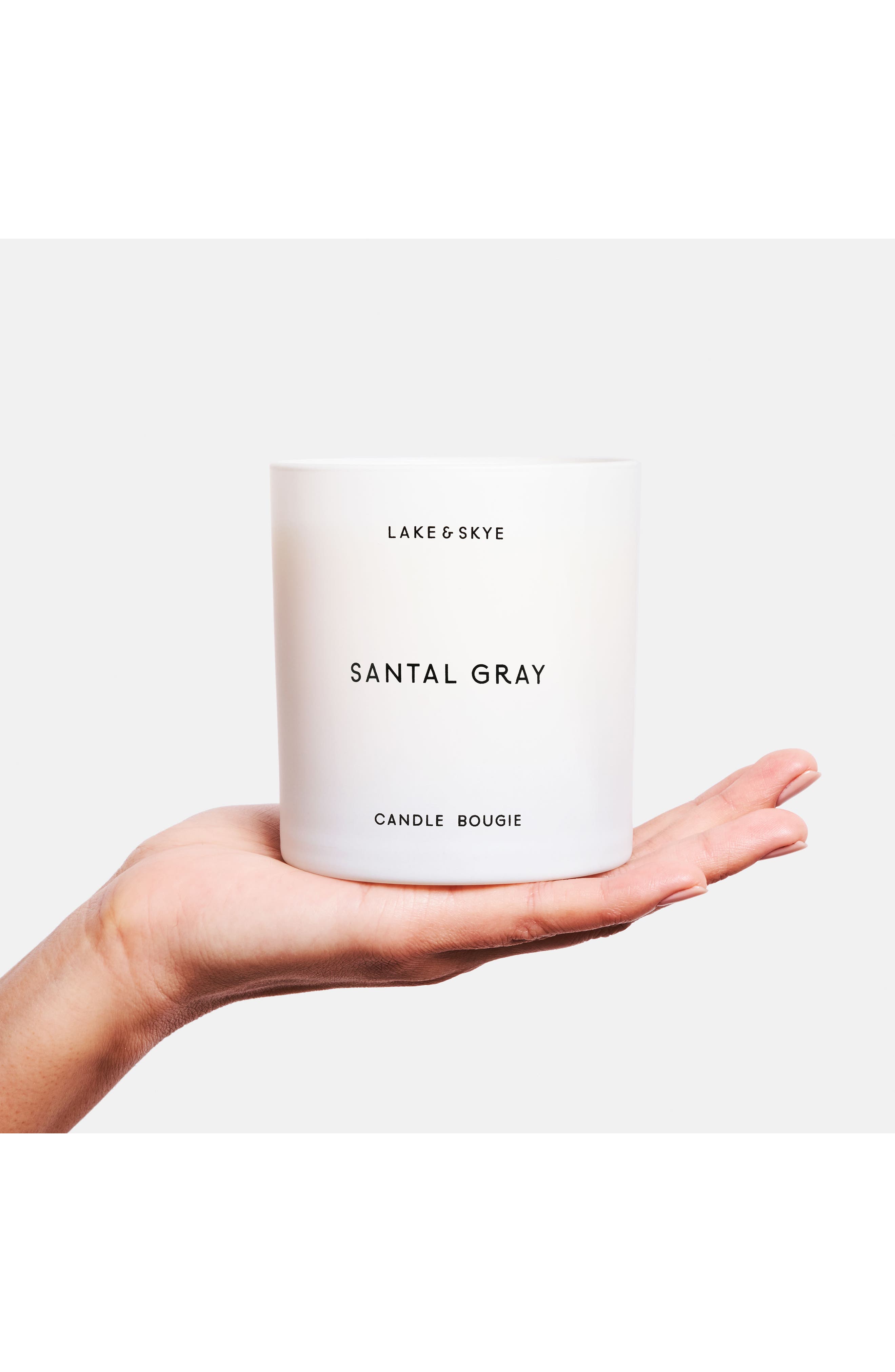 LAKE & SKYE Santal Gray Scented Candle
