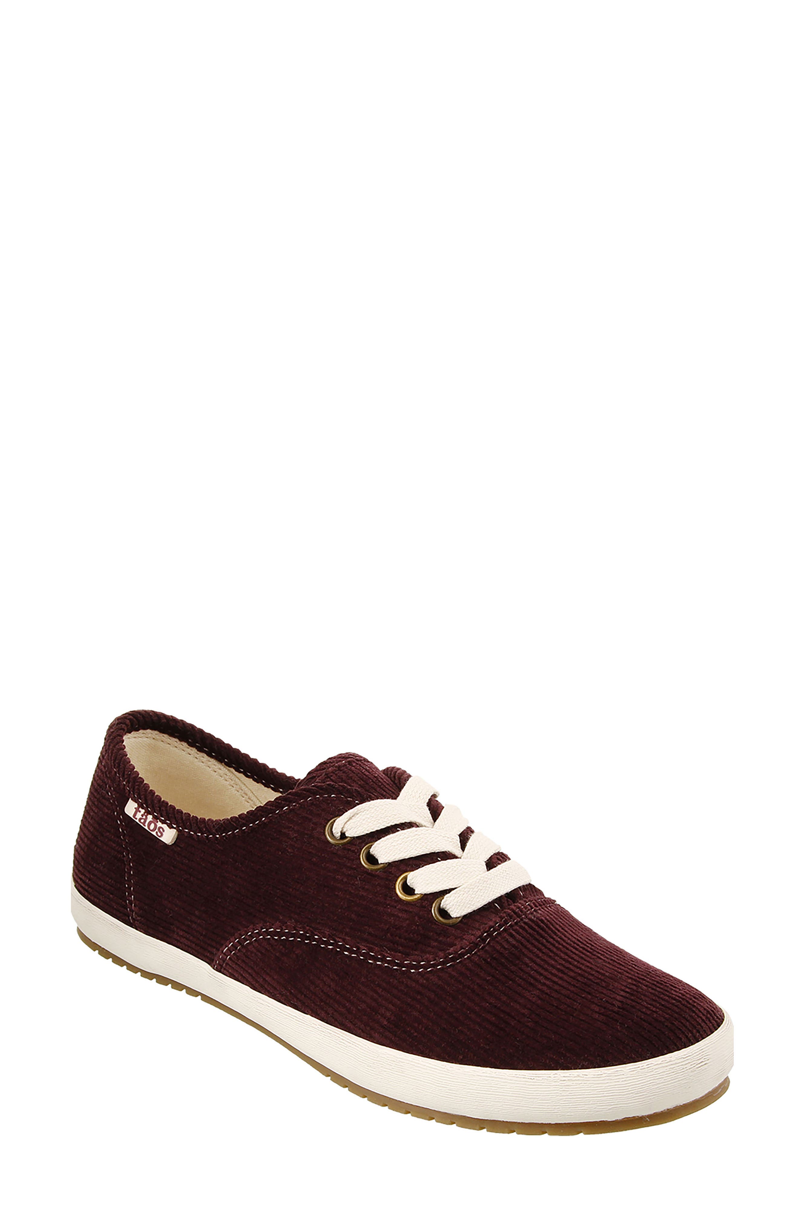Taos Guest Star Sneaker- Burgundy