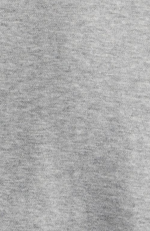 Robert Barakett Paolo Cotton Mélange Overshirt In Light Grey