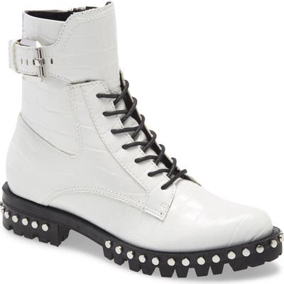 Dolce Vita Prest Lace-Up Boot, White