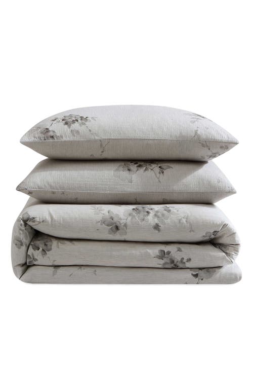 CALVIN KLEIN CALVIN KLEIN AQUARELLE MÉLANGE GAUZE COMFORTER & SHAMS SET 