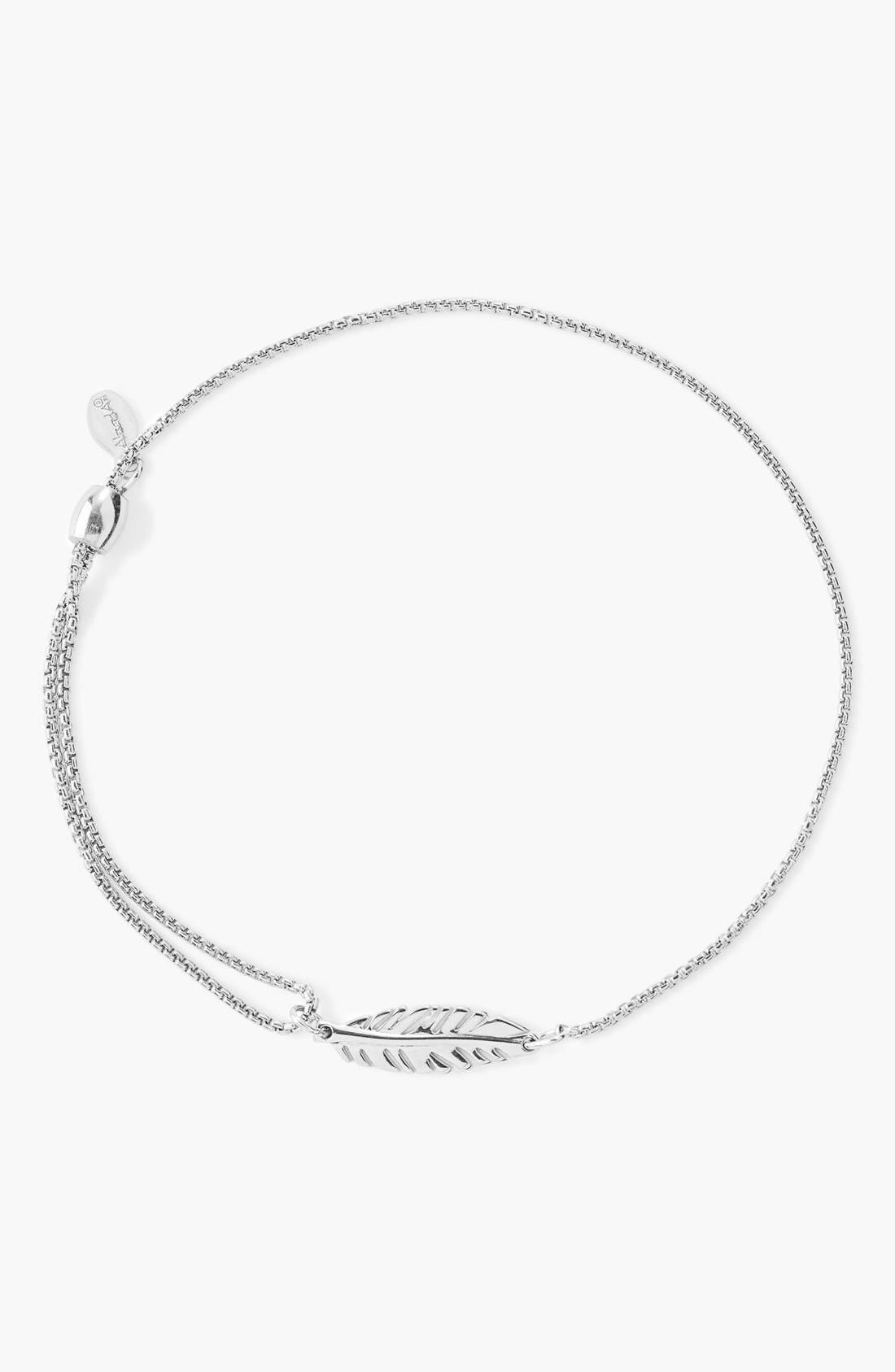 Alex and Ani 'Providence' Feather Pull Chain Bracelet Nordstrom