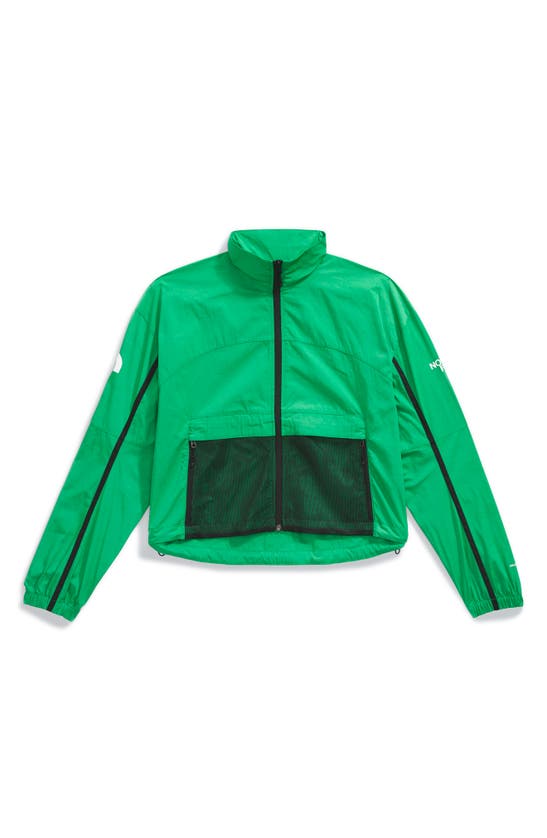 Shop The North Face 2000 Mountain Lite Wind Jacket In Optic Emerald