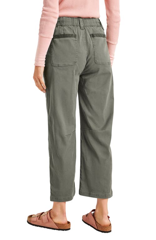 Shop Splendid Gianna Crop Drawstring Pants In Soft Vob