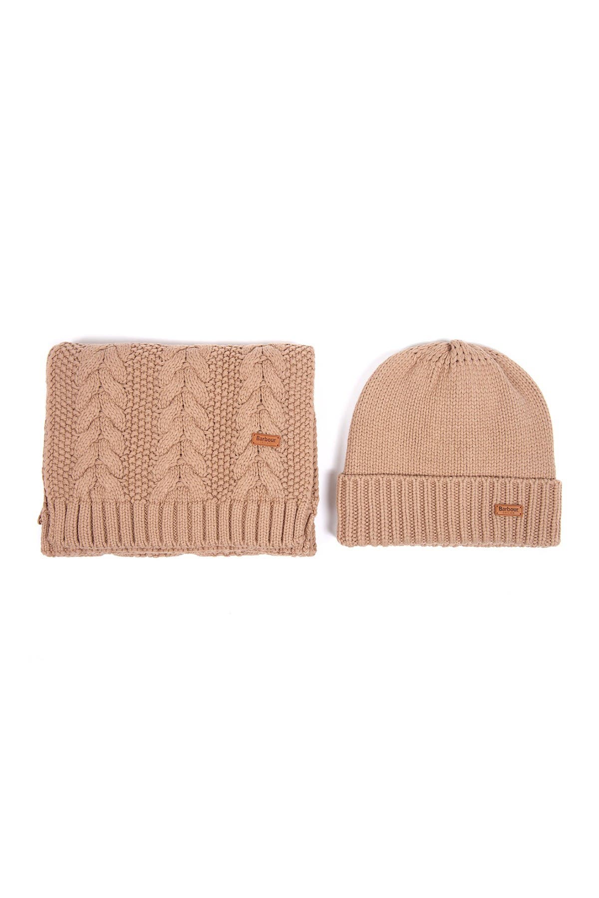 barbour hat and scarf