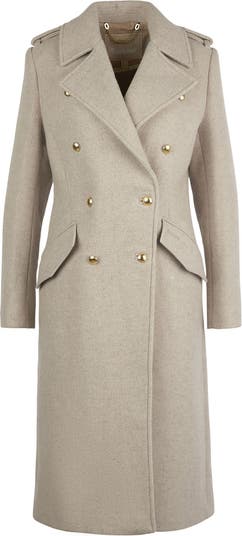 Barbour Inverraray Wool Blend Trench Coat | Nordstrom