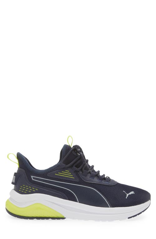 Puma Amplifier Sneaker In  Navy-cool Gray-lime