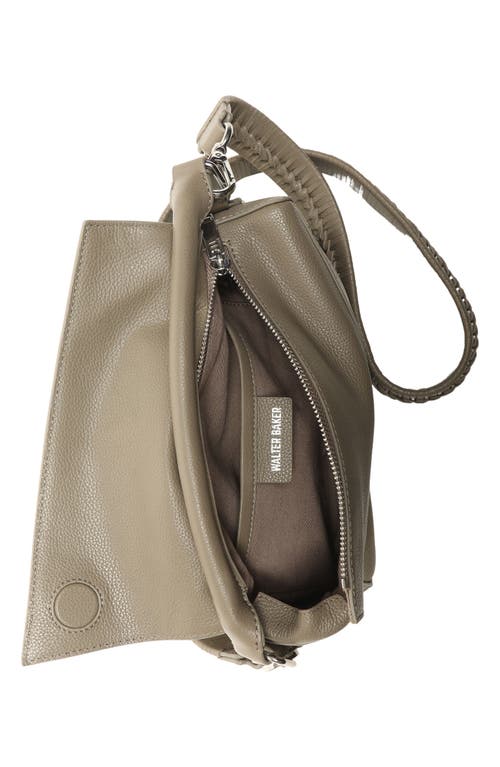 Walter Baker Jagger Leather Crossbody Bag In Smoke
