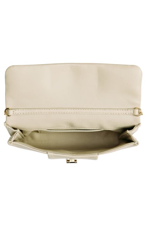 Shop Proenza Schouler Flip Leather Clutch In Taupe