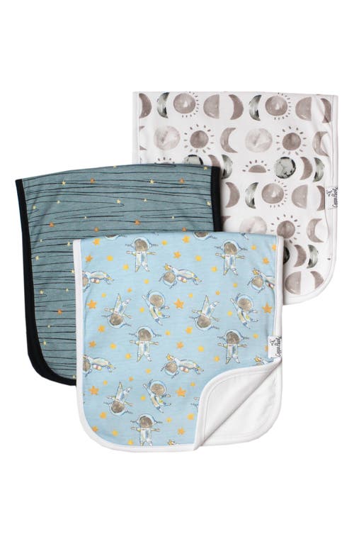 Copper Pearl Assorted 3-Pack Print Cotton Burp Cloths in Neil at Nordstrom