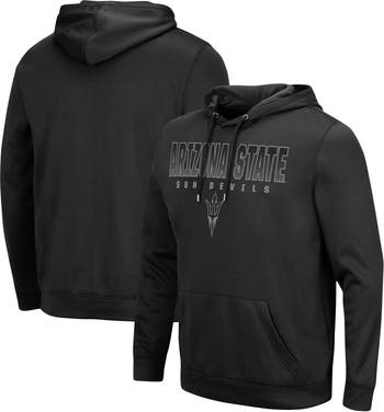 Colosseum men's duke blue top devils fleece pullover black hoodie
