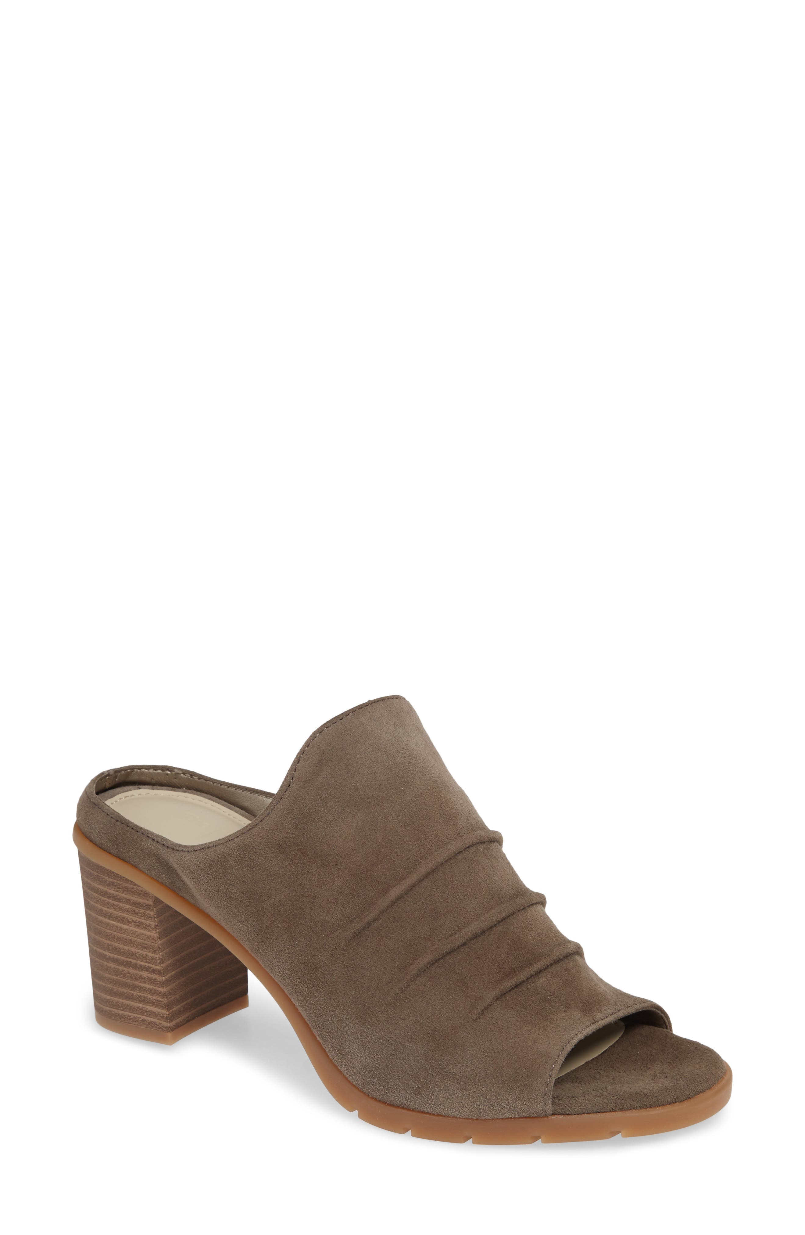 The Flexx Aim To Pleat Mule- Brown