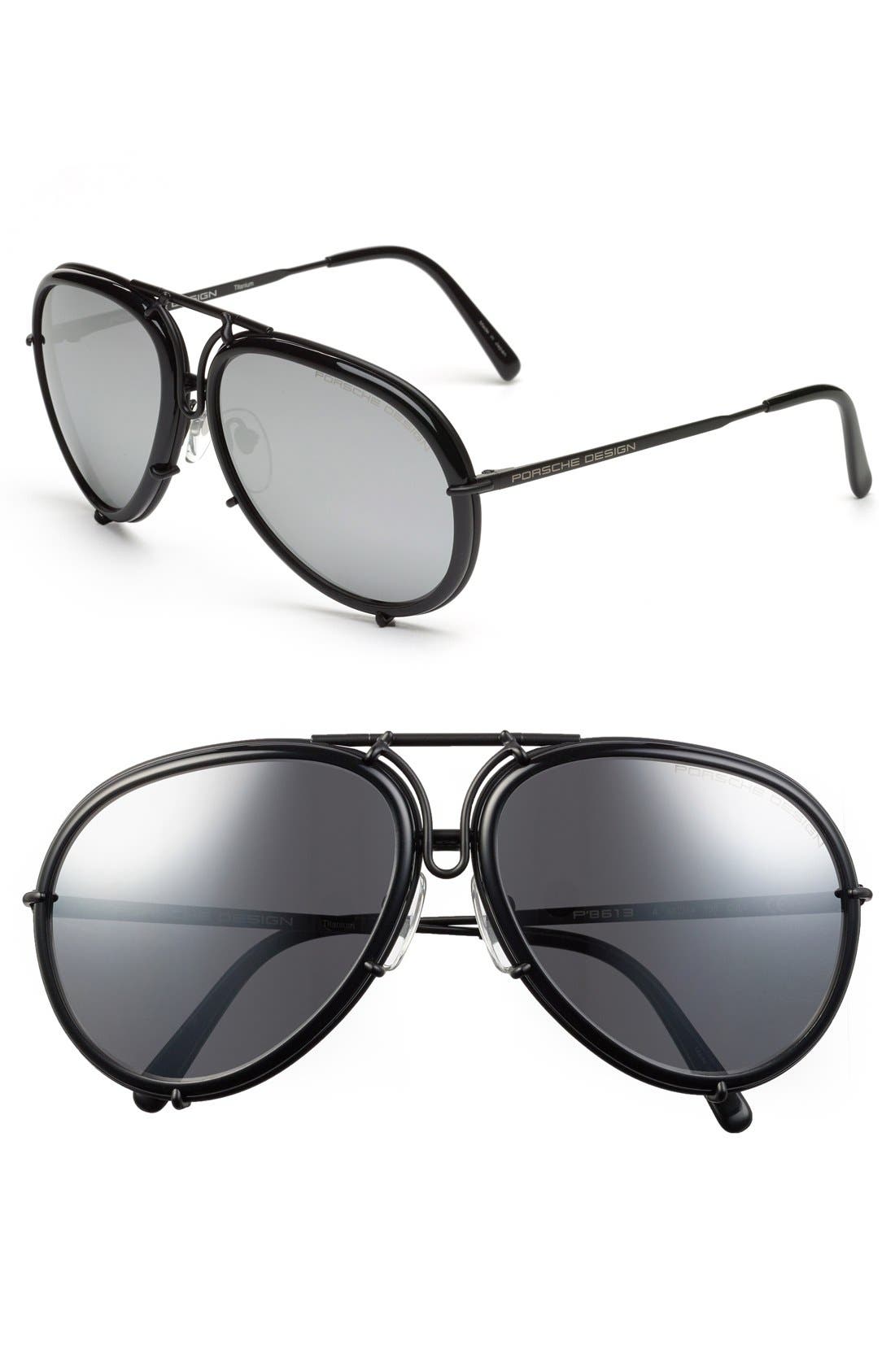 Porsche Design 'P8613' 61mm Retro Sunglasses | Nordstrom