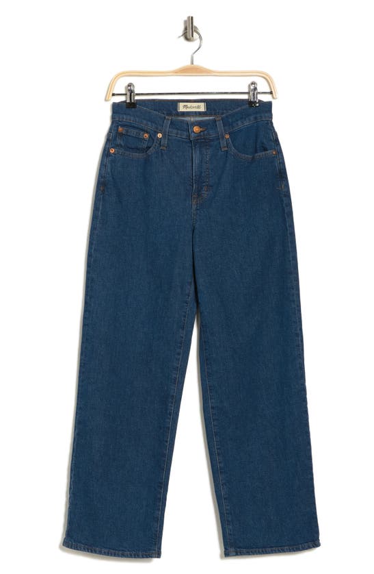Madewell The Perfect Wide Leg Jeans In Fairdale Wash