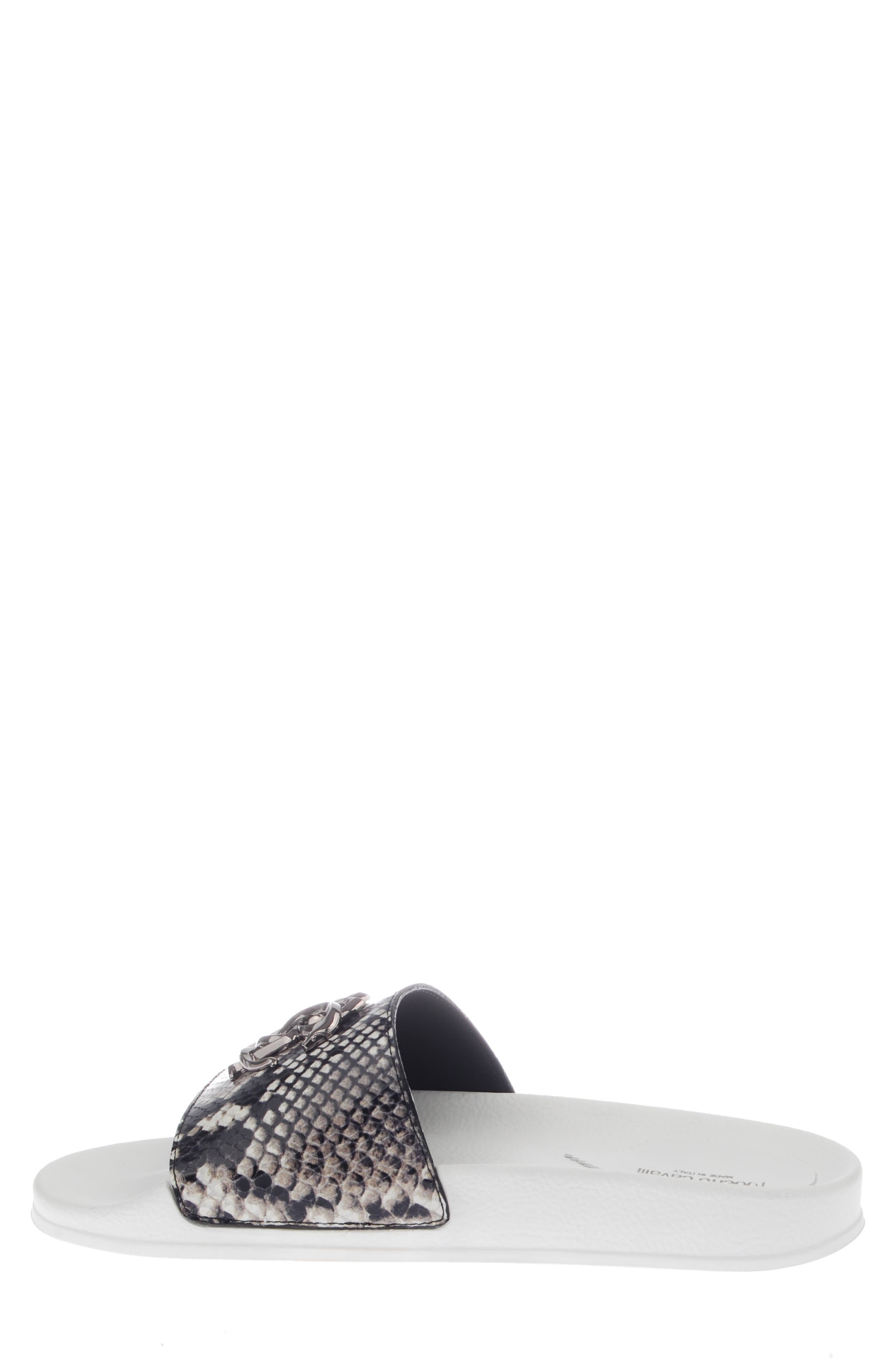 Roberto Cavalli Snake Print Slide 