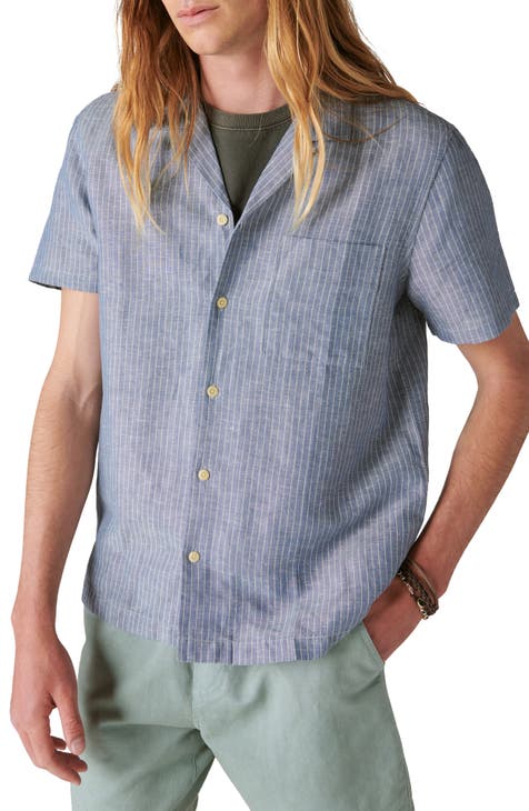 Century Camp Button Up - Pacific Blue