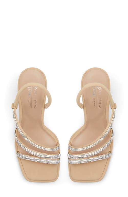 Shop Call It Spring Luxe Slingback Sandal In Other Beige