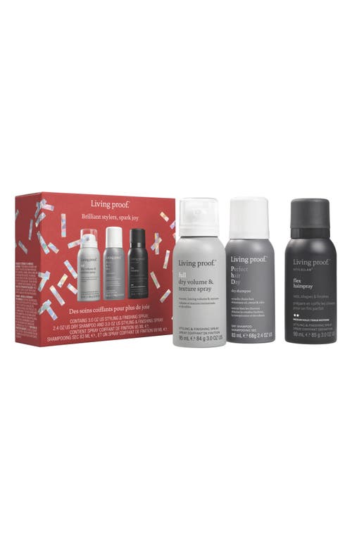 LIVING PROOF LIVING PROOF® BRILLIANT STYLERS, SPARK JOY SET (LIMITED EDITION) $54 VALUE 