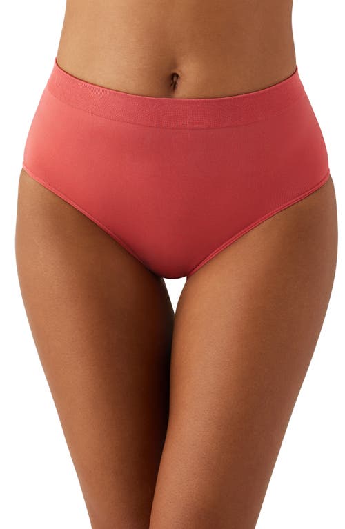 Wacoal B-smooth Briefs In Mineral Red