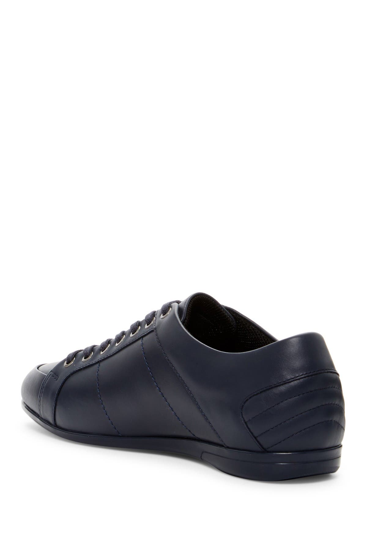 versace collection nappa leather sneaker