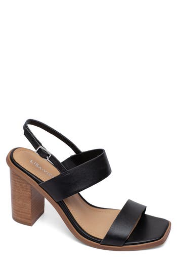 Shop Lisa Vicky Oasis Slingback Sandal In Black