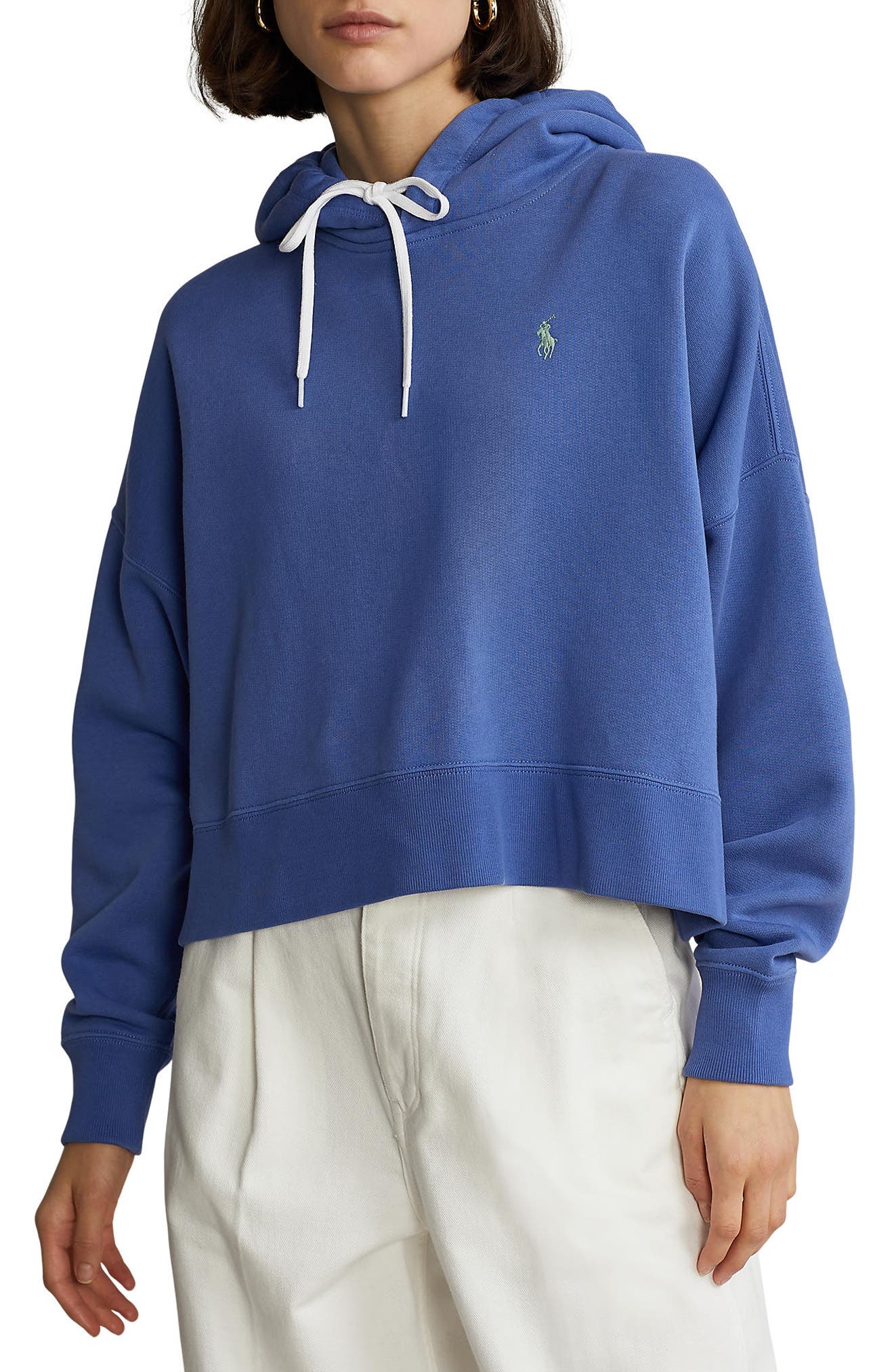 polo hooded sweatshirt