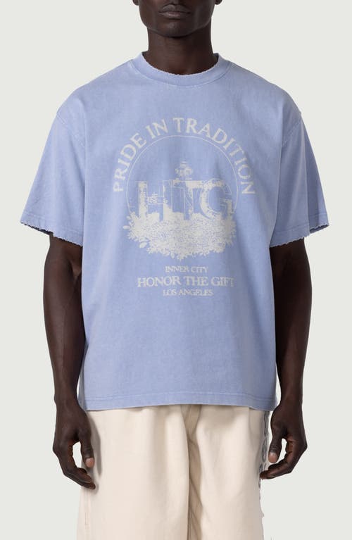 Pride in Tradition Graphic T-Shirt in Blue