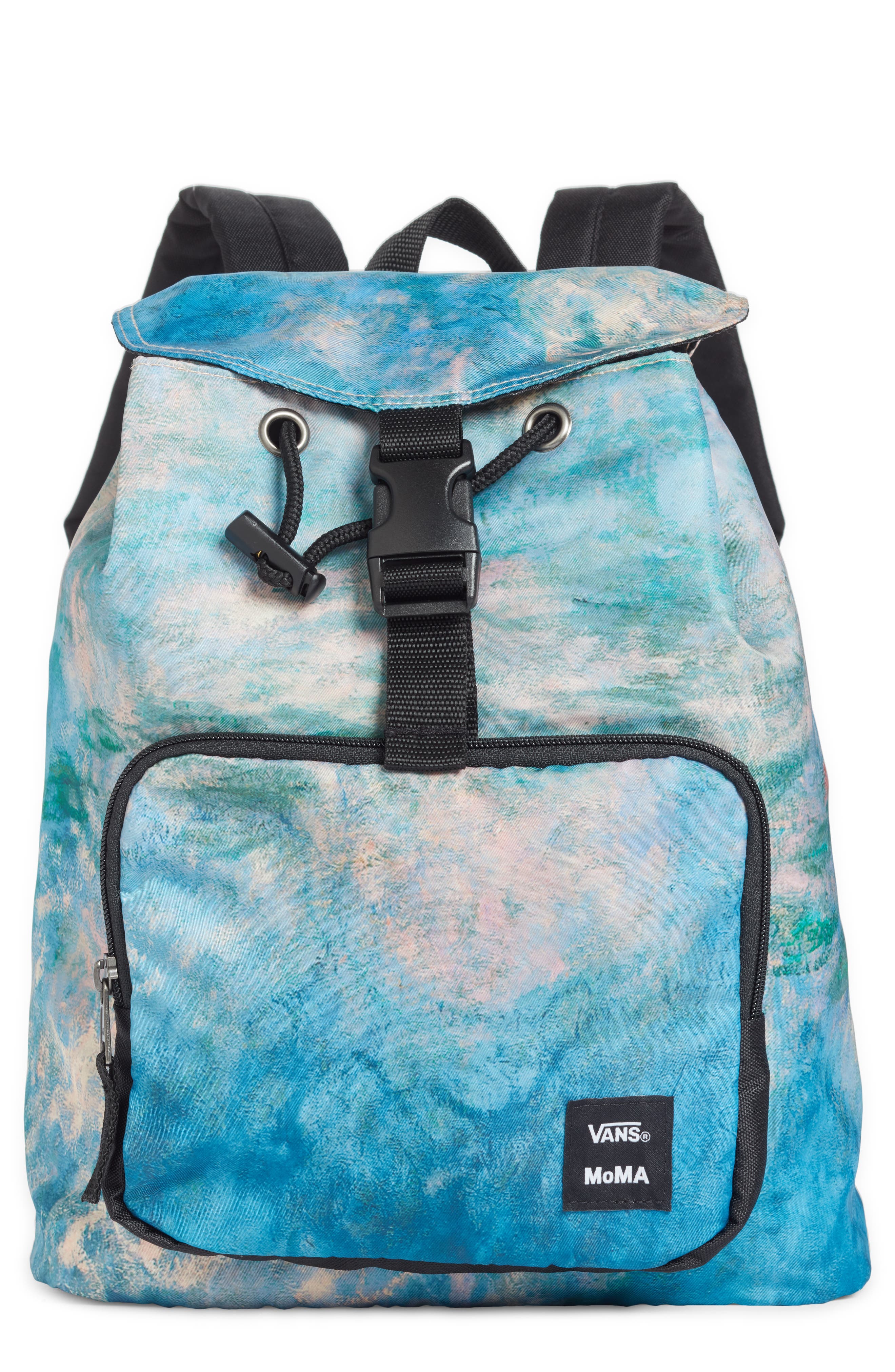 turquoise vans bag