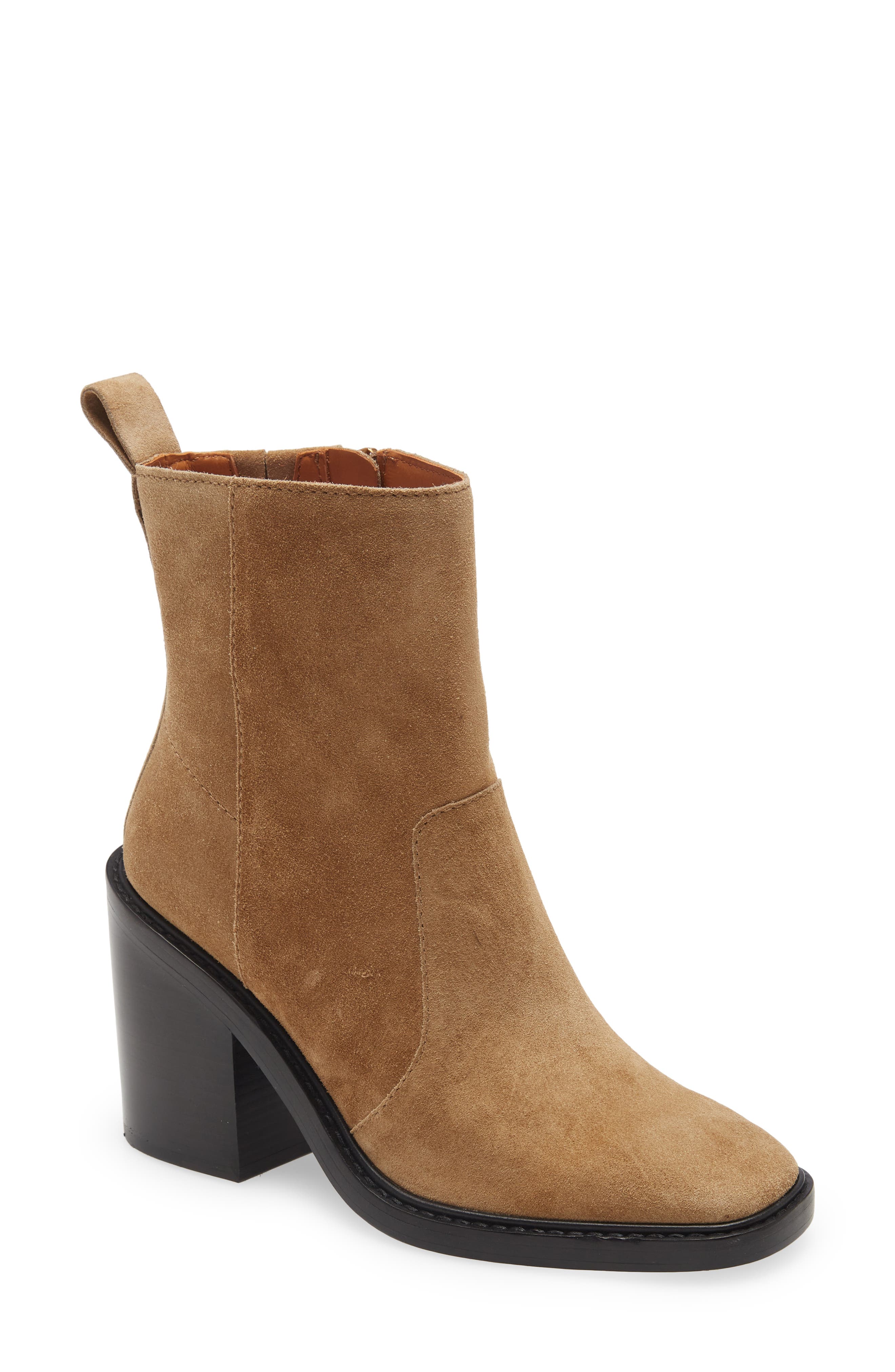 tory burch suede bootie