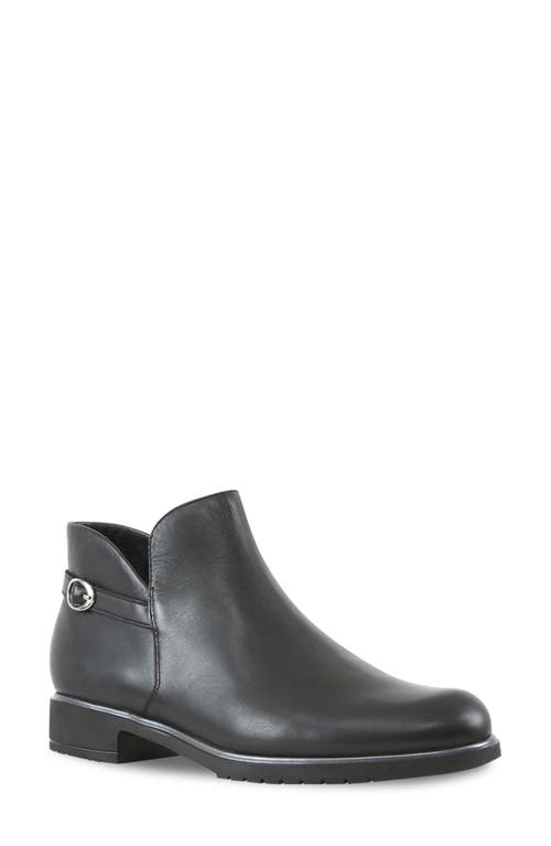 Shop Munro Brenna Bootie In Black Leather