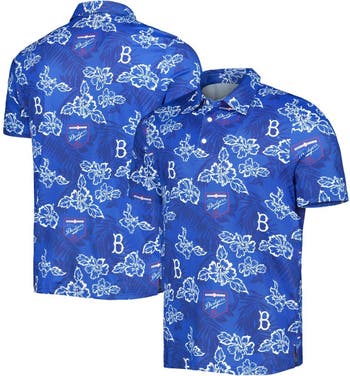 Los Angeles Brooklyn Dodgers Reyn Spooner Mens Medium Hawaiian Cotton SS  Shirt
