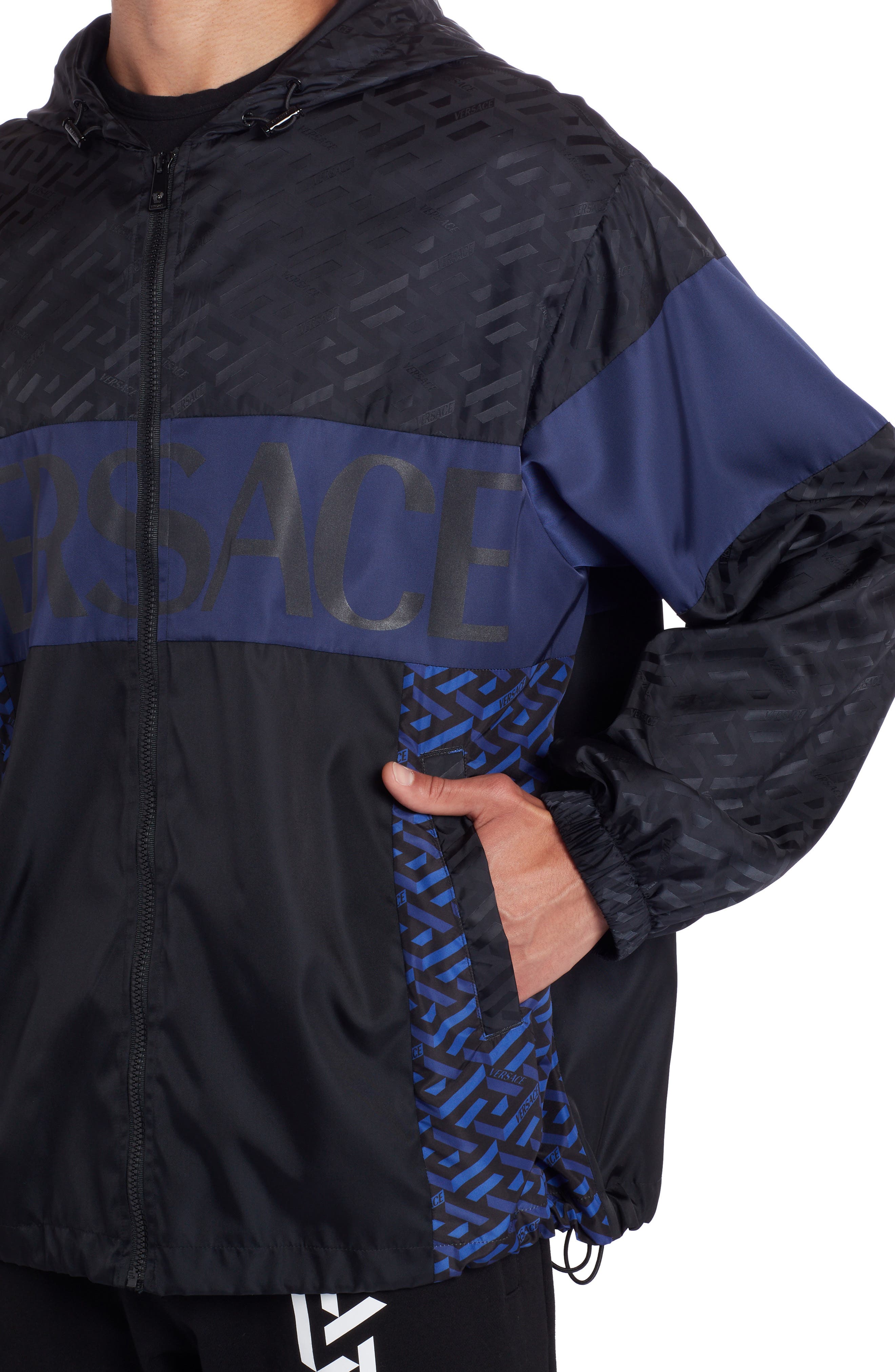 monogram track jacket