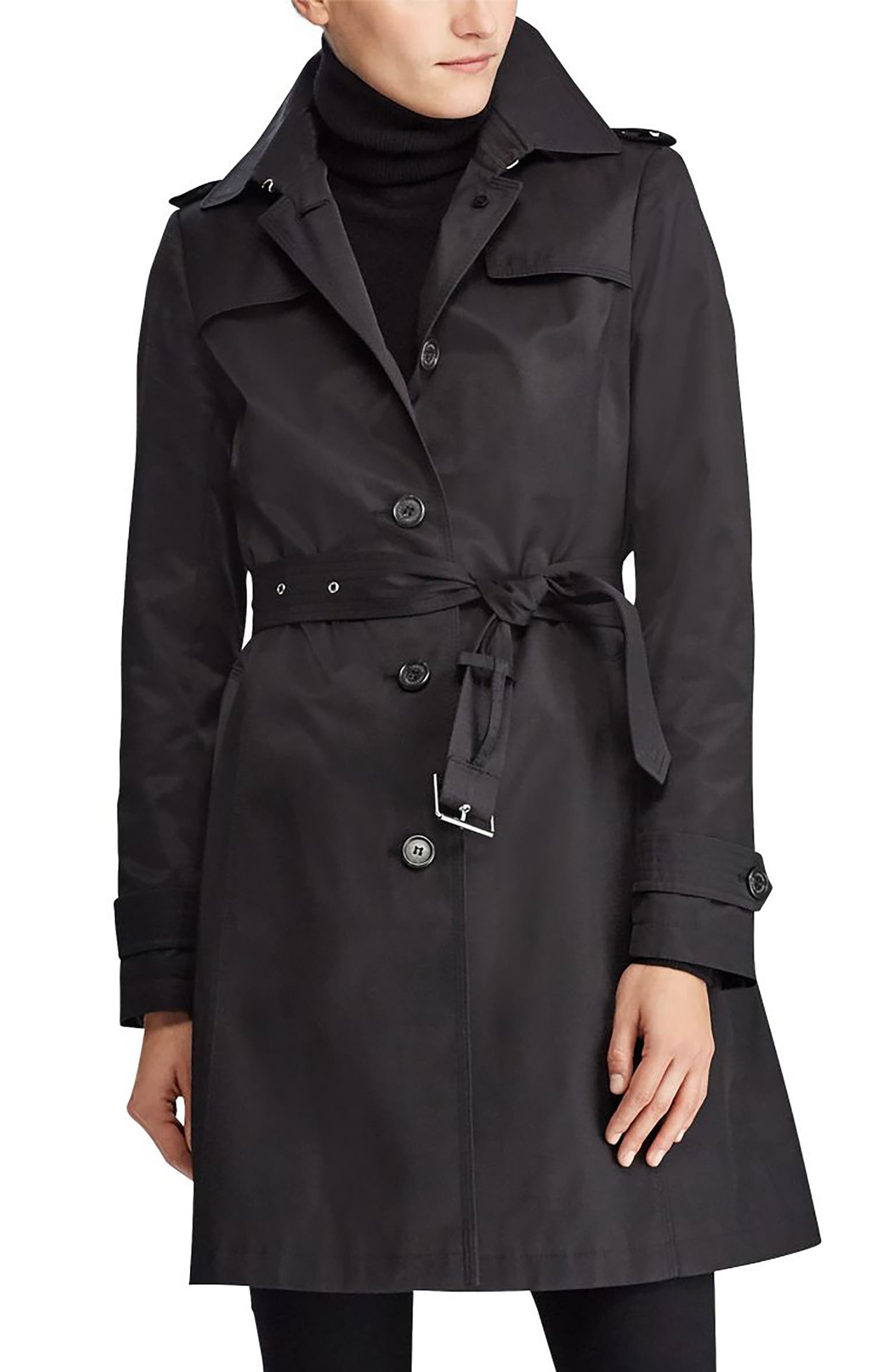Lauren Ralph Lauren Trench Coat (Petite) | Nordstrom