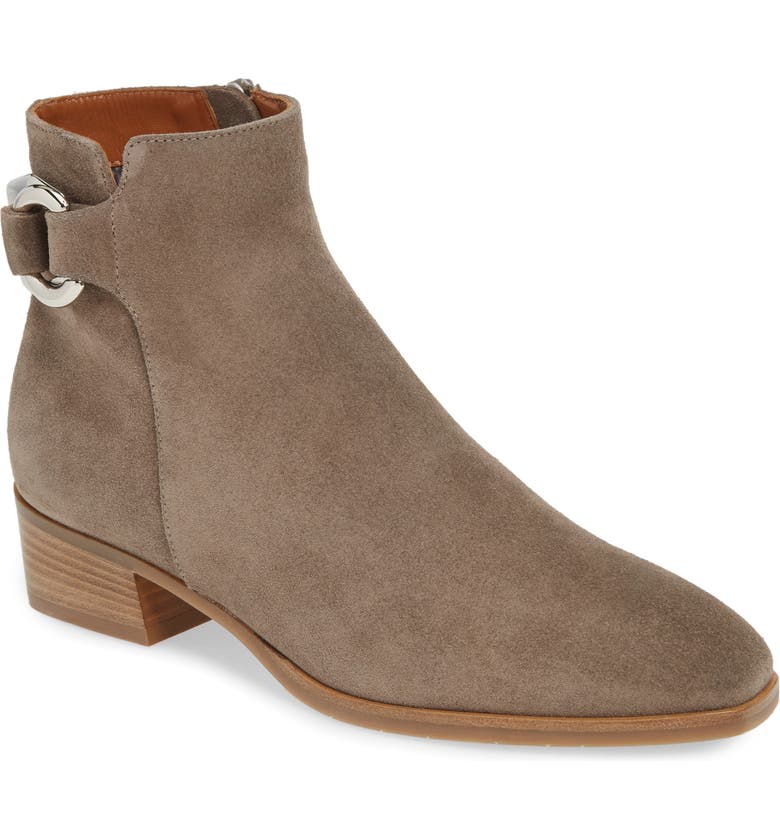 AQUATALIA Faria Weatherproof Bootie, Main, color, TAUPE SUEDE