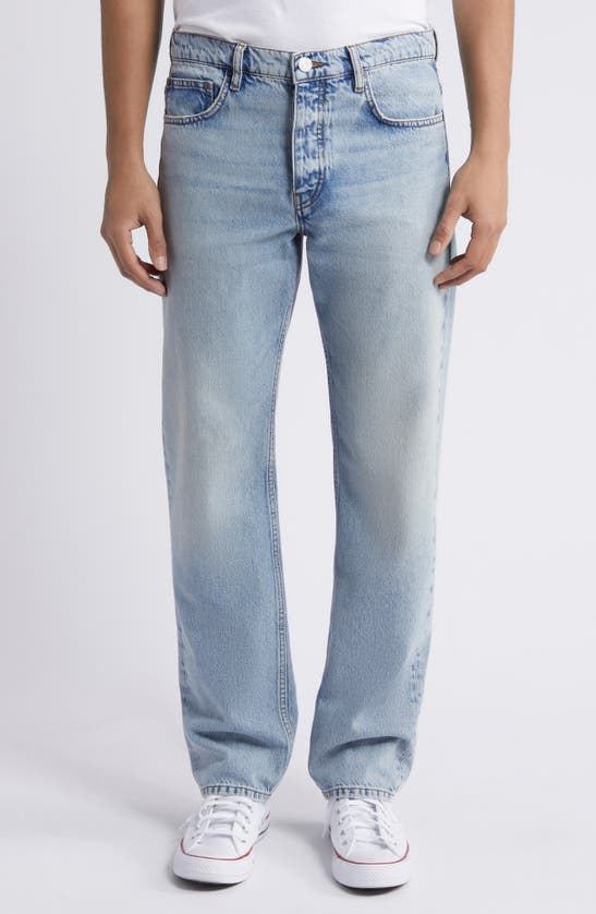 Shop Frame The Straight Leg Jeans In North Sea