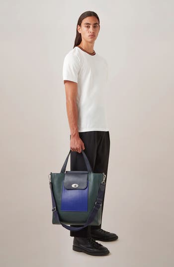 Paul Smith - Textured-Leather Sling Backpack - Black Paul Smith