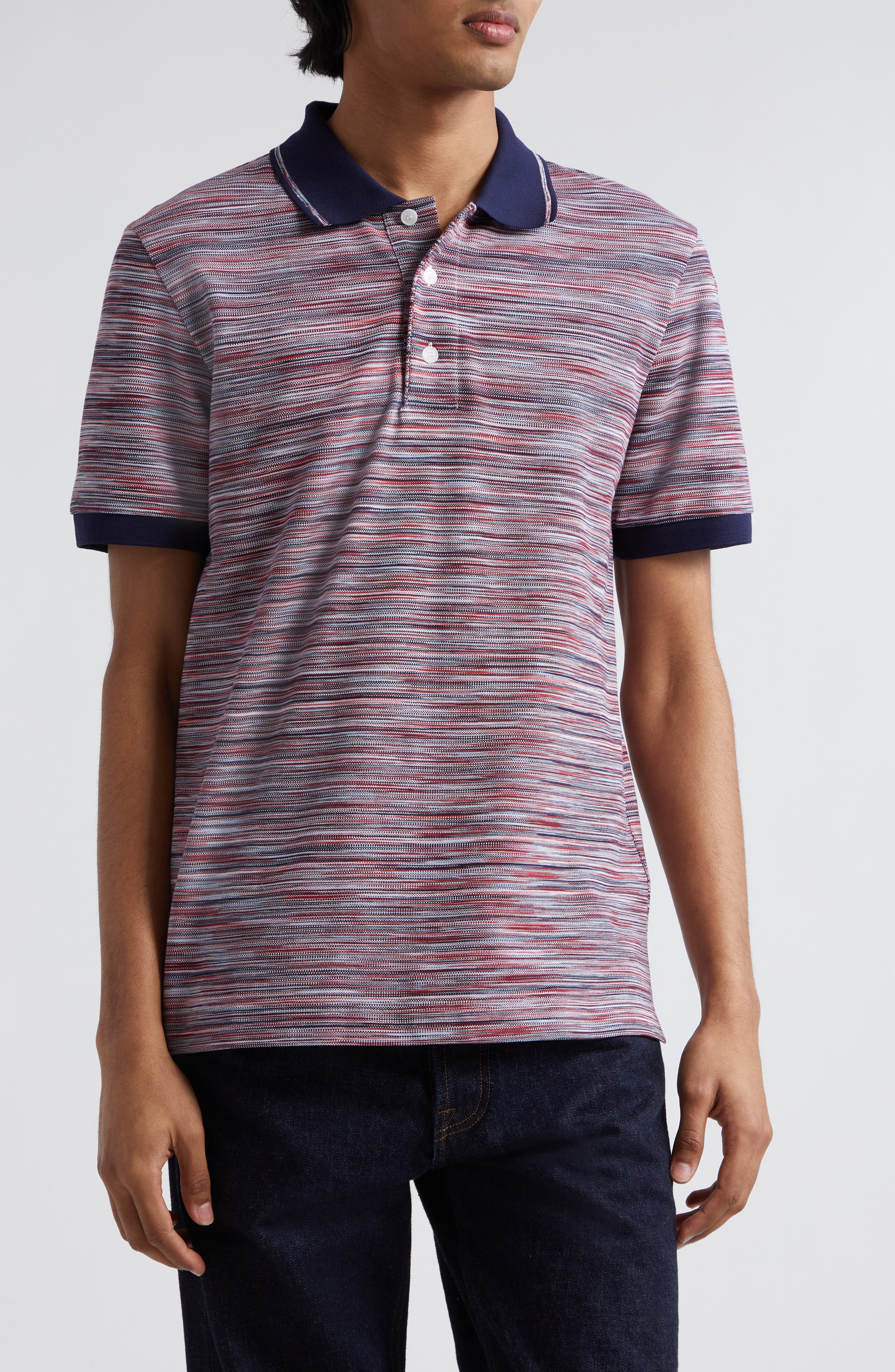 MISSONI BEACHWEAR - Signature Zigzag Short Sleeve Shirt