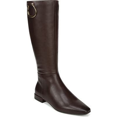 Naturalizer Carella Tall Boot, Regular Calf- Brown