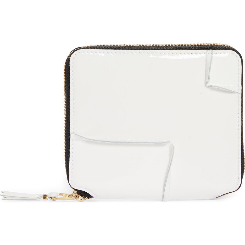 COMME DES GARÇONS COMME DES GARÇONS WALLETS PATENT LEATHER WALLET