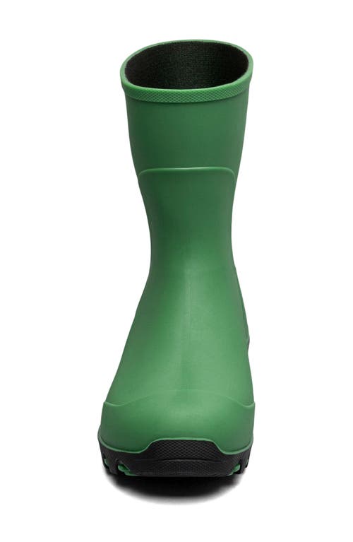 Bogs Kids' Essential Mid Waterproof Rain Boot In Grass