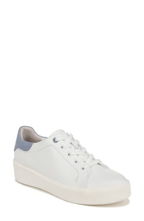 Naturalizer Morrison 2.0 Sneaker White Leather/Daydream Blue at Nordstrom,