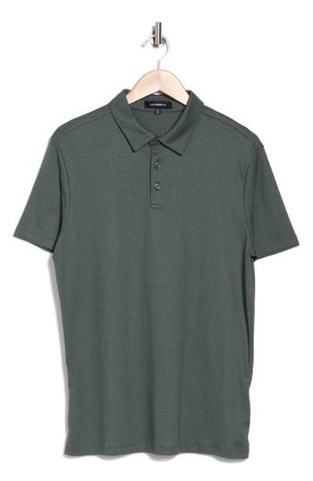 Westzeroone River Valley Polo In Balsam Green